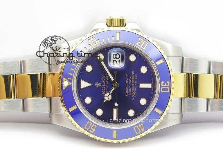 Good Copy Rolex Watches Blue Dial Best Swiss Maker ETA TT Breathable 3938 Submariner BP Edition 1230